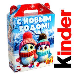 Детский подарок на Новый Год в жестяной упаковке весом 830 грамм по цене 3297 руб в Серафимовиче